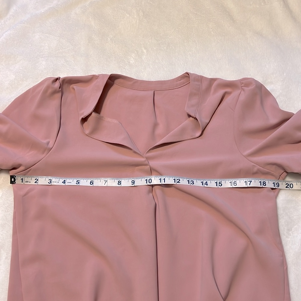 Elegant Pink Women's Dress Medium - Picture 7 of 9